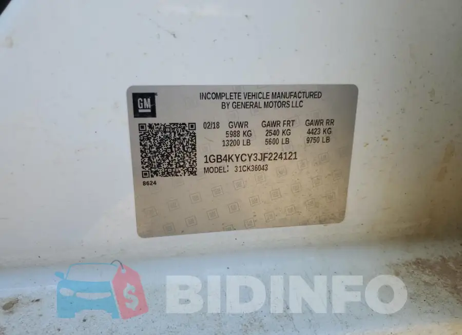 1GB4KYCY3JF224121 Photo# 12
