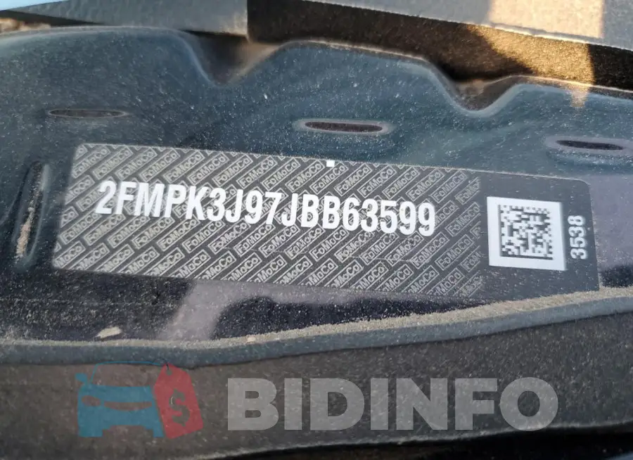 2FMPK3J97JBB63599 Photo# 14