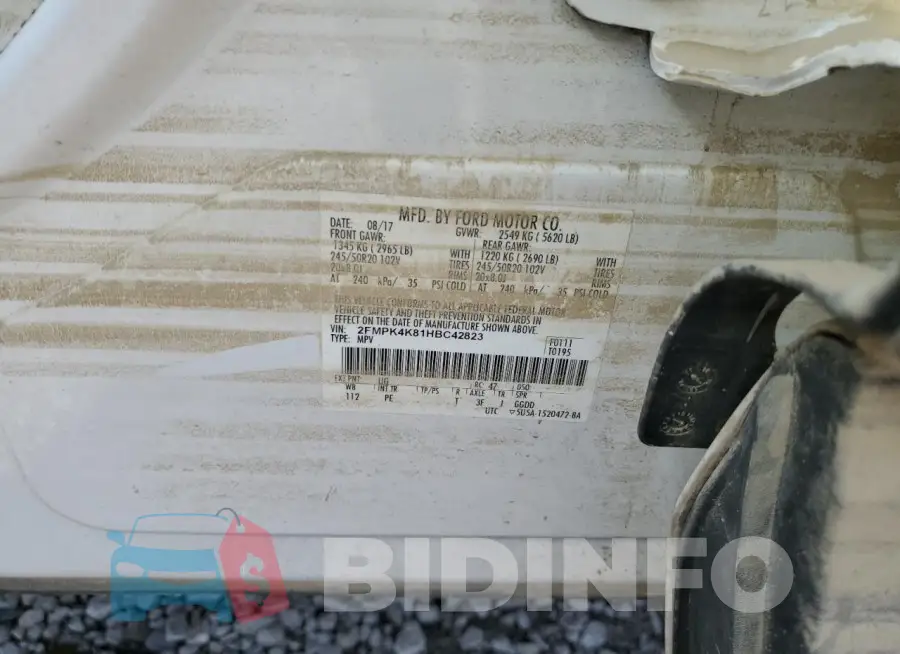 2FMPK4K81HBC42823 Photo# 14