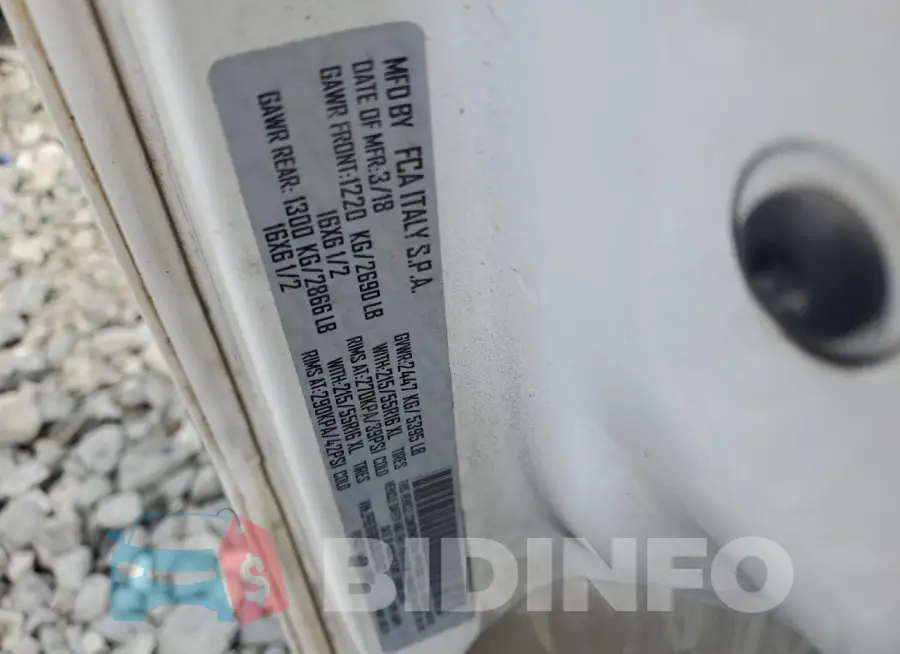 ZFBERFBB6J6J53433 Photo# 13