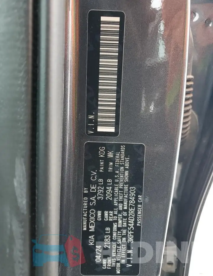 3KPF54AD2RE784903 Photo# 13