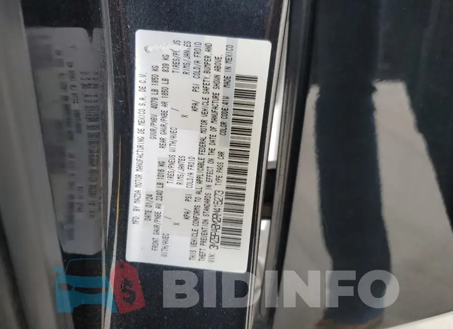 3MZBPABM2RM415273 Photo# 13