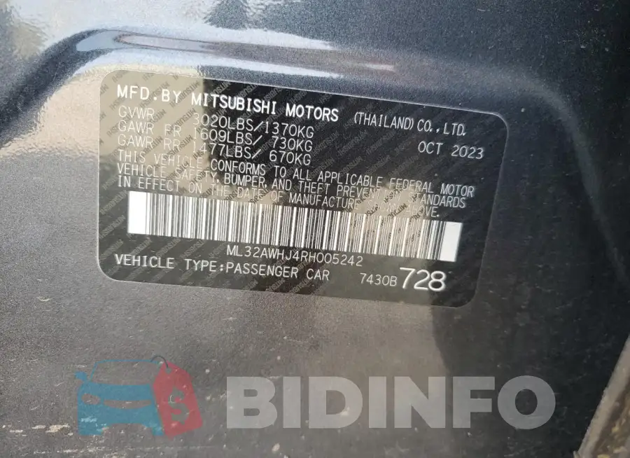 ML32AWHJ4RH005242 Photo# 12