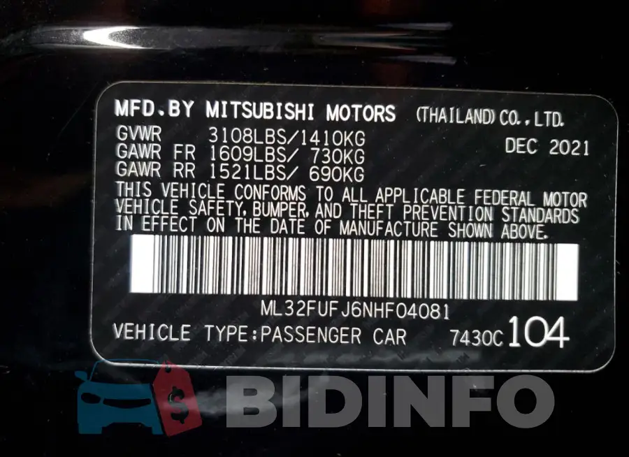 ML32FUFJ6NHF04081 Photo# 13