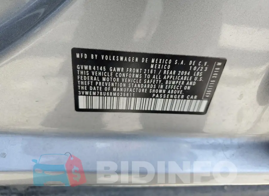 3VWEM7BU6RM025611 Photo# 13