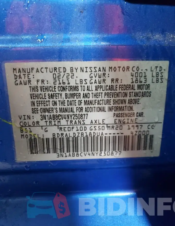 3N1AB8CV4NY250877 Photo# 12