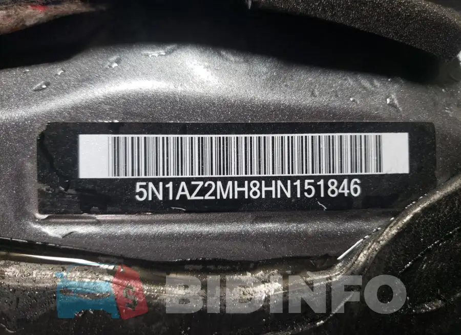 5N1AZ2MH8HN151846 Photo# 12