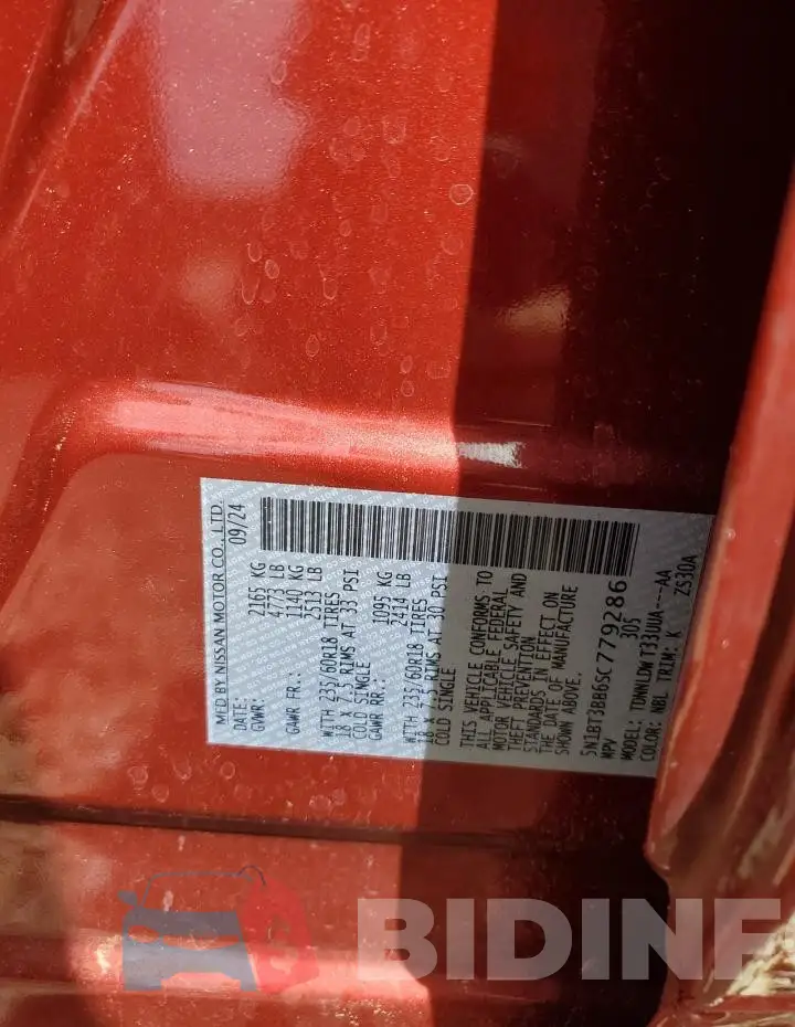 5N1BT3BB6SC779286 Photo# 13