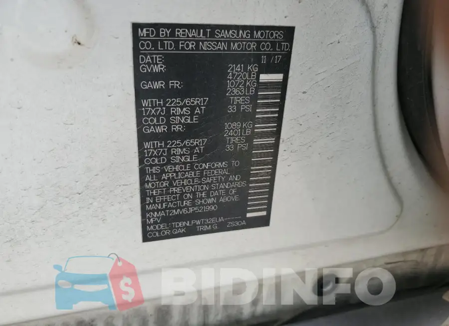 KNMAT2MV6JP521990 Photo# 13