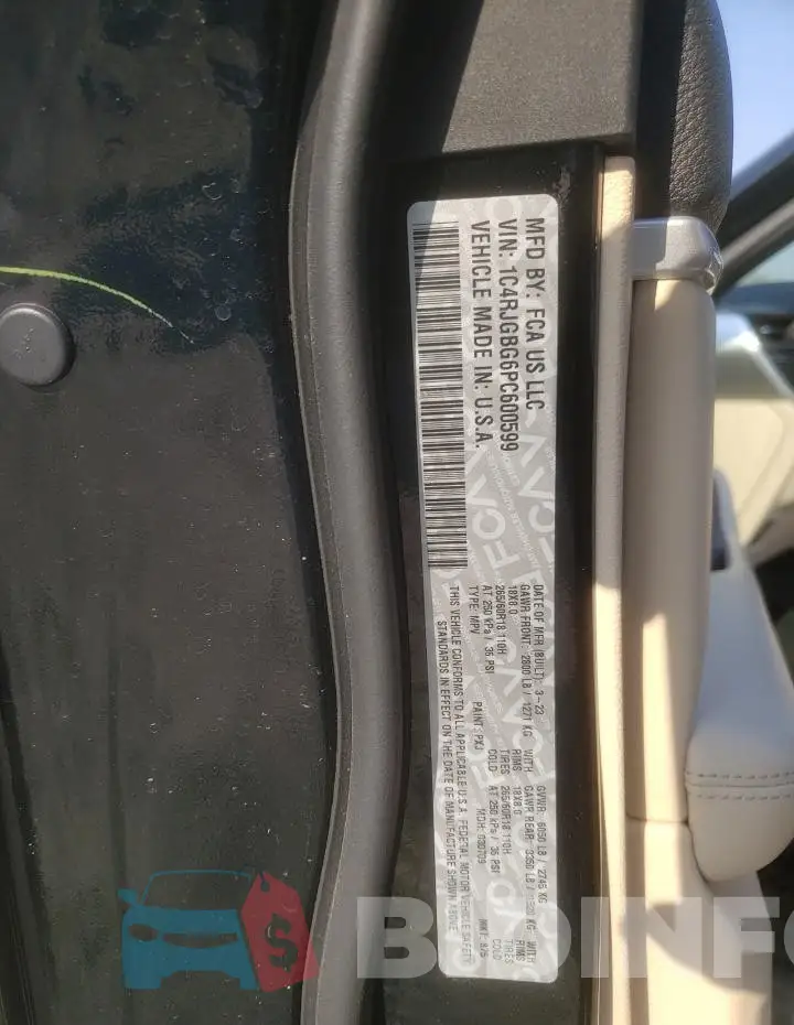 1C4RJGBG6PC600599 Photo# 13