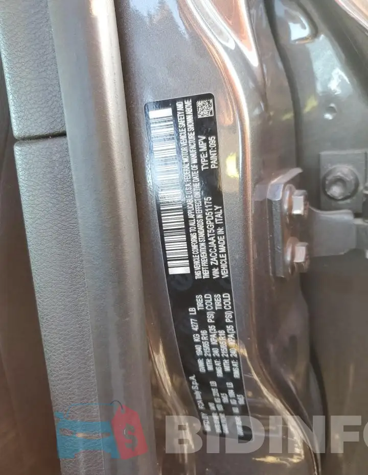 ZACCJAAT5GPD51175 Photo# 12