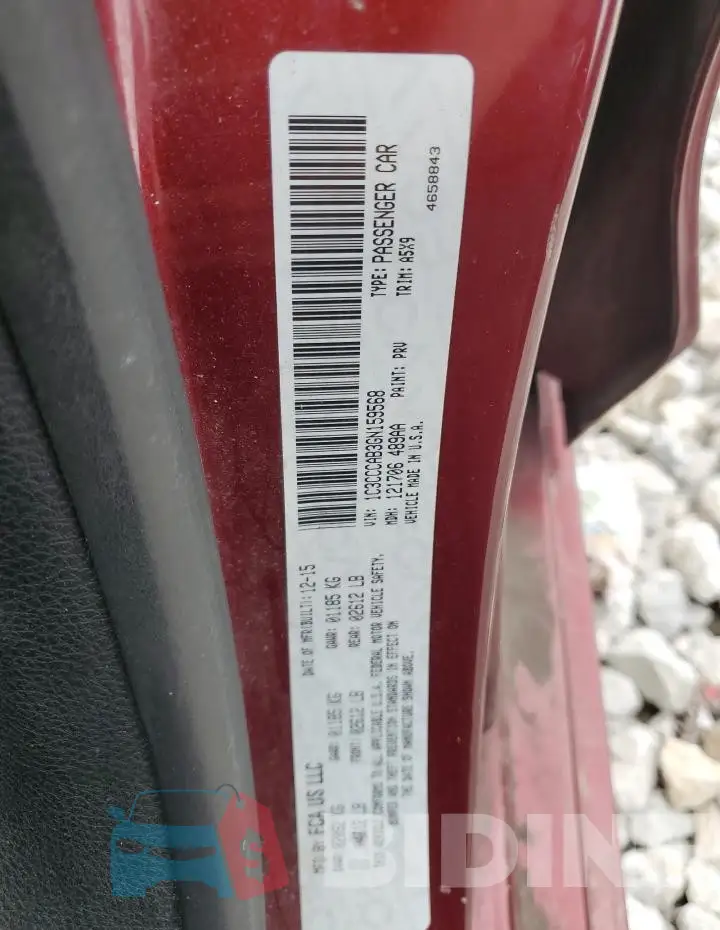 1C3CCCAB3GN159568 Photo# 12