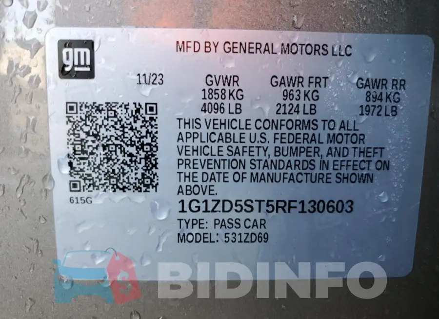 1G1ZD5ST5RF130603 Photo# 12