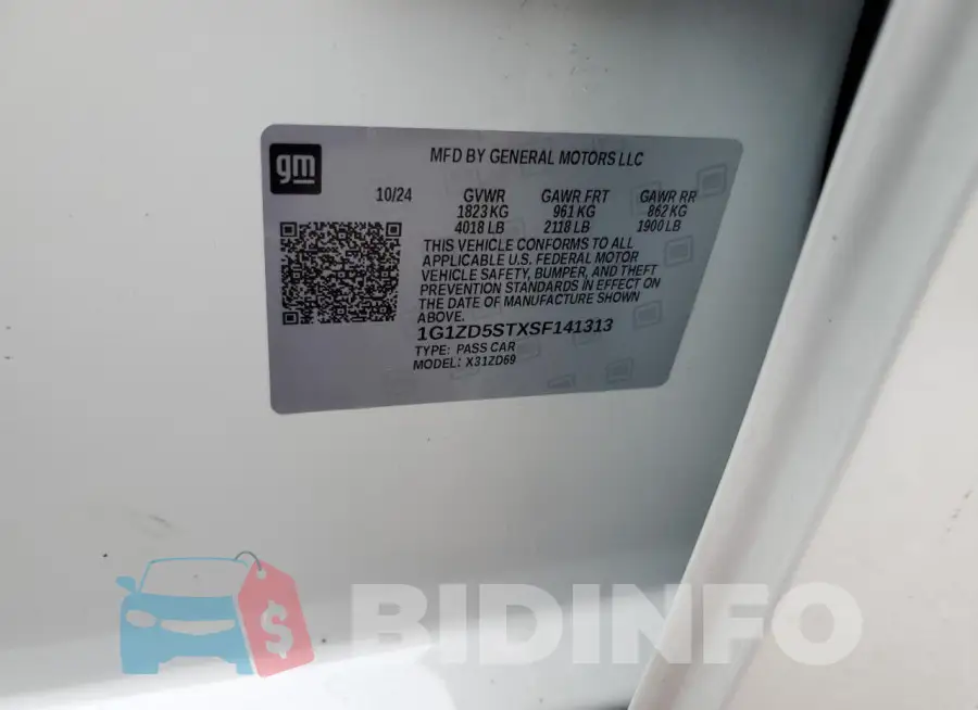 1G1ZD5STXSF141313 Photo# 13