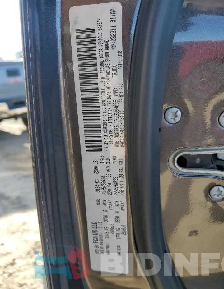 3C6RR6LT7GG300895 Photo# 13