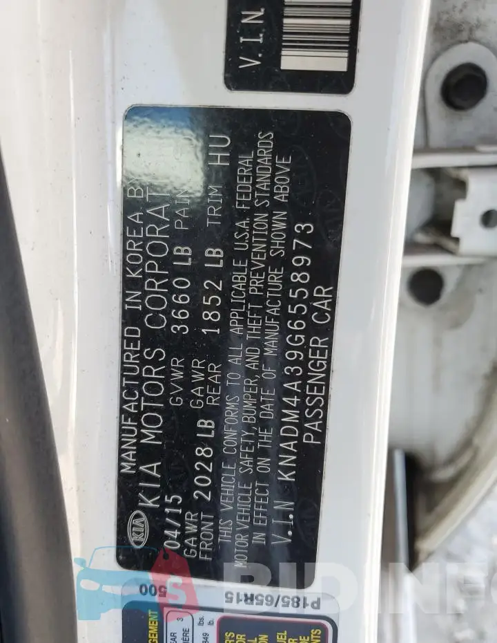 KNADM4A39G6558973 Photo# 12