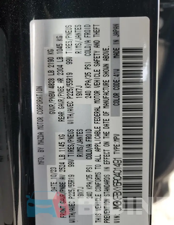 JM3KFBXY6R0401491 Photo# 12