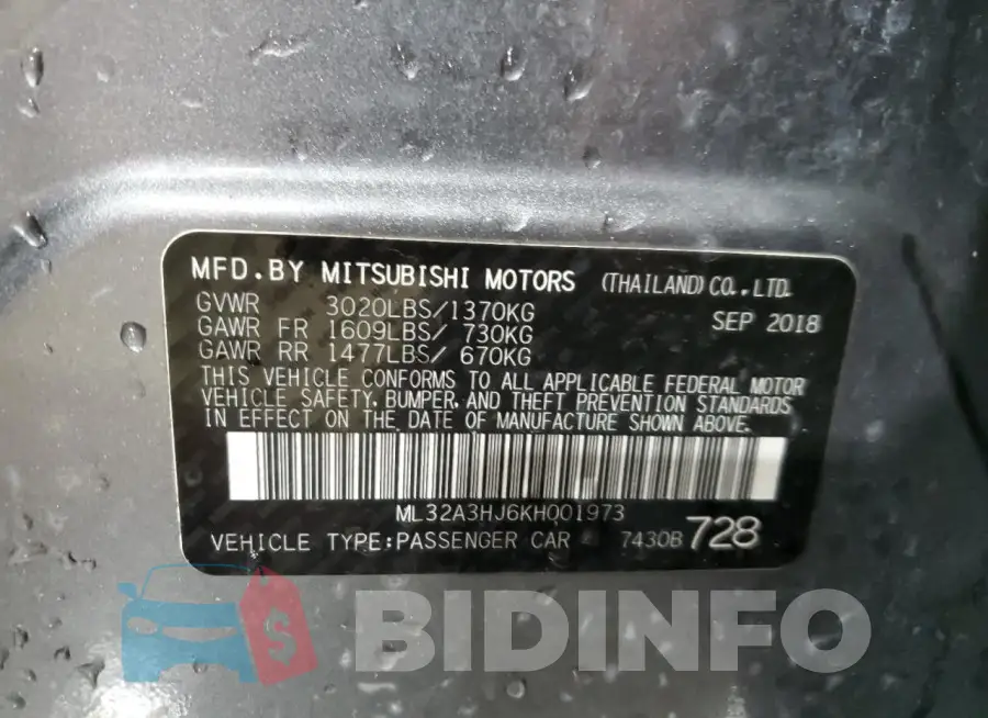 ML32A3HJ6KH001973 Photo# 14