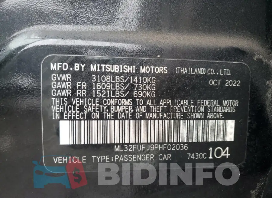 ML32FUFJ9PHF02036 Photo# 12