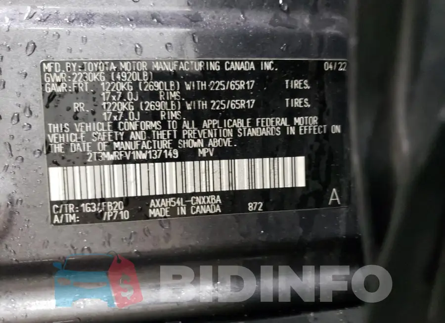 2T3MWRFV1NW137149 Photo# 12