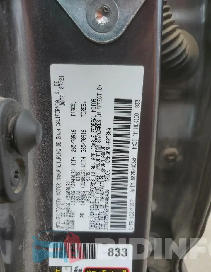 3TMCZ5AN2MM440430 Photo# 12