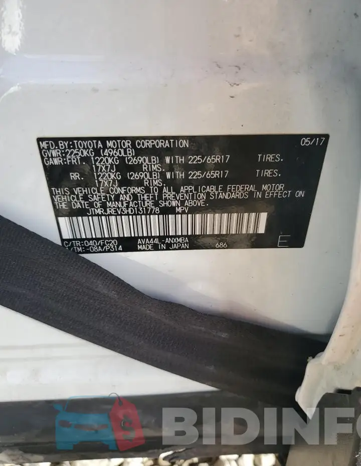 JTMRJREV3HD131778 Photo# 14