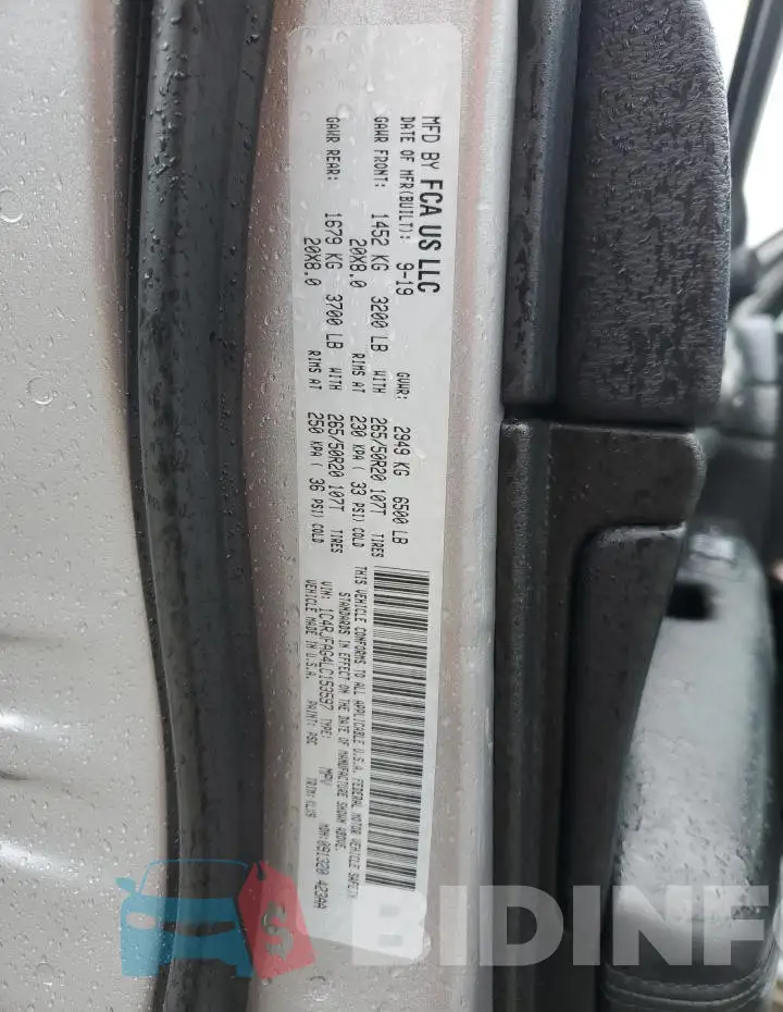 1C4RJFAG4LC153597 Photo# 13