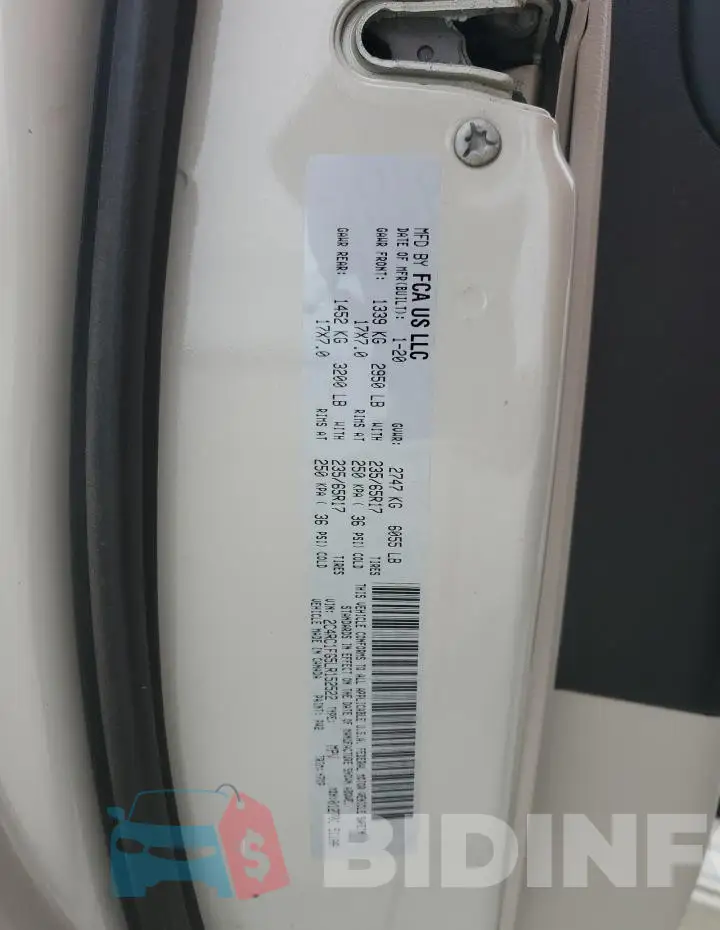 2C4RC1FG5LR152522 Photo# 14