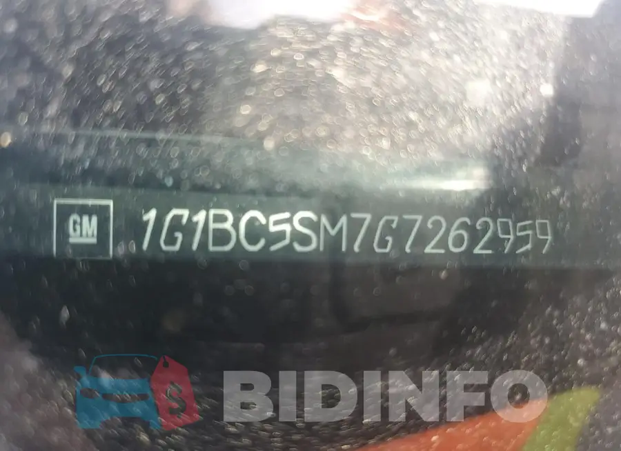 1G1BC5SM7G7262959 Photo# 12