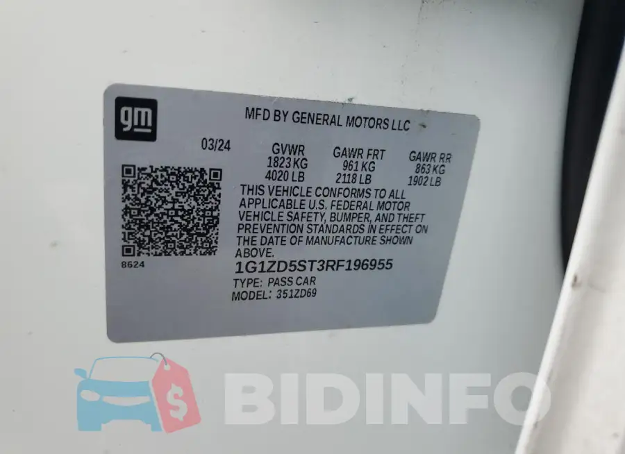 1G1ZD5ST3RF196955 Photo# 12