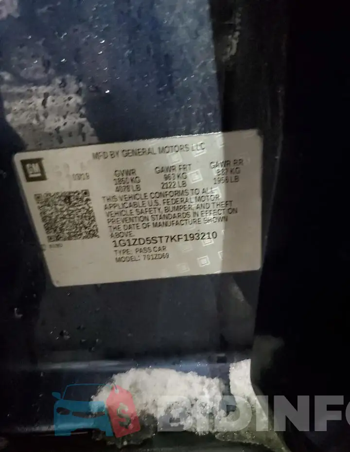 1G1ZD5ST7KF193210 Photo# 12