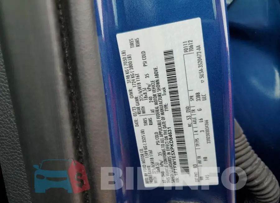 1FTFW1E5XPKD84631 Photo# 12