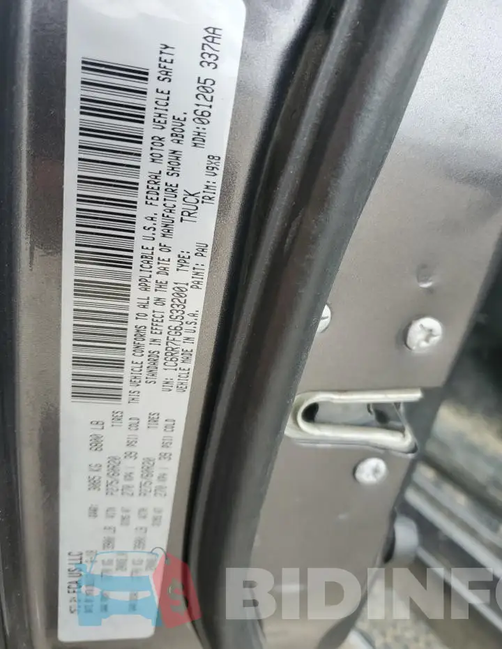 1C6RR7FG6JS332001 Photo# 12