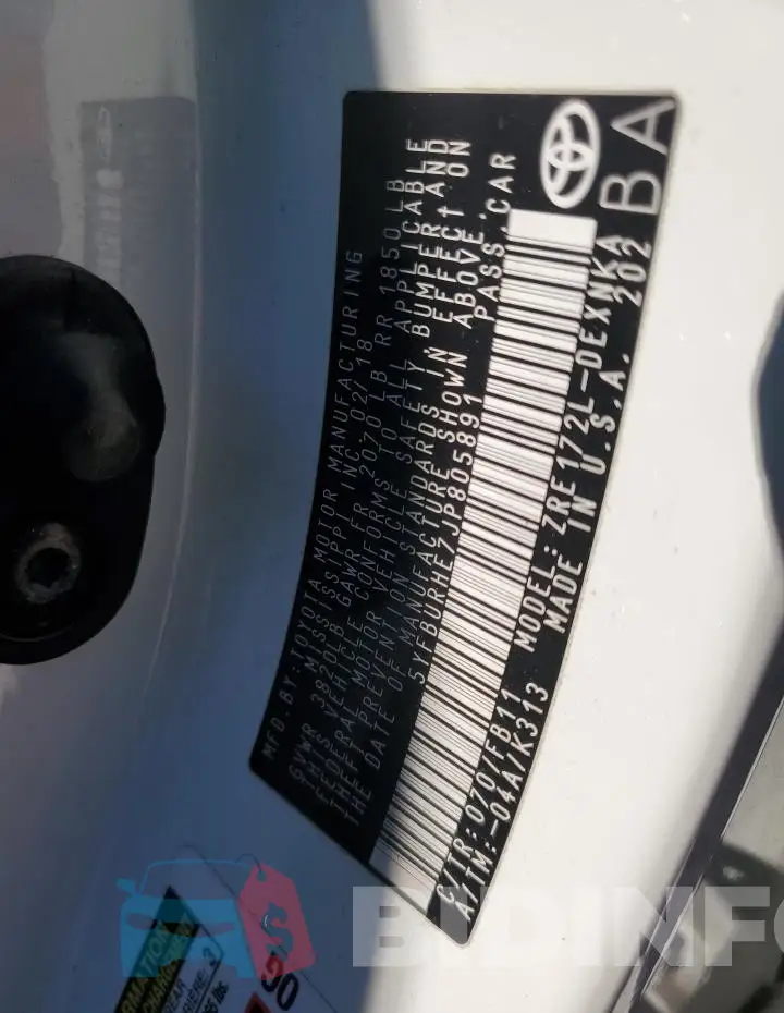 5YFBURHE7JP805891 Photo# 12