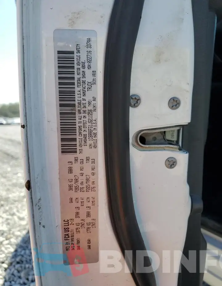 1C6RR6FG1JS211256 Photo# 12