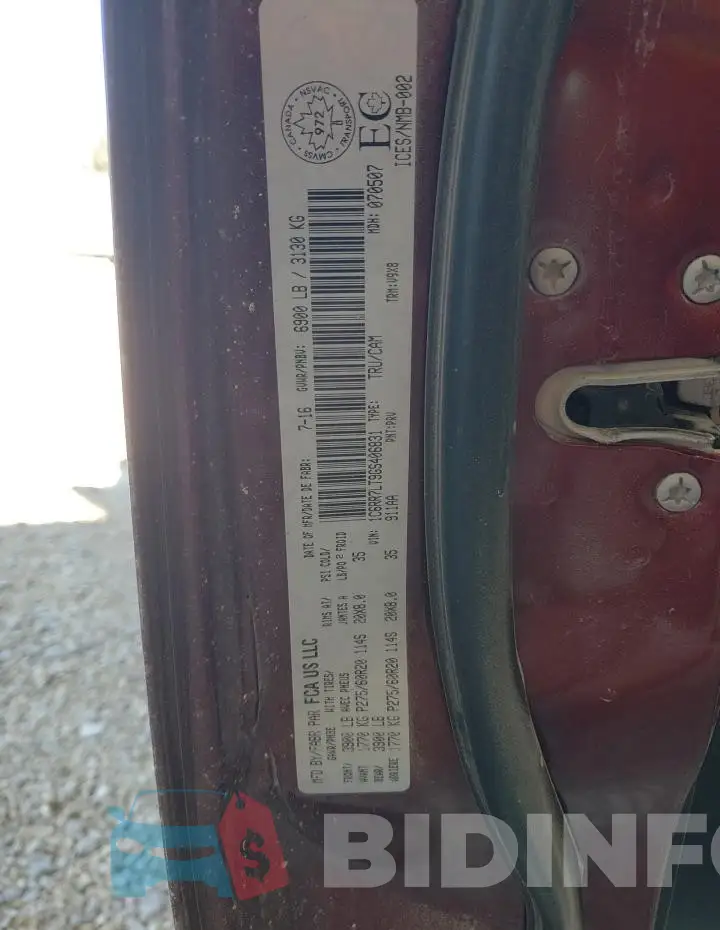 1C6RR7LT9GS406831 Photo# 13