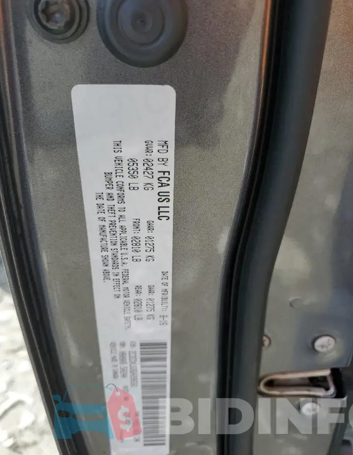 2C3CDXJG9GH286561 Photo# 12