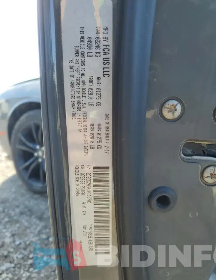 2C3CDZAG0JH118701 Photo# 12
