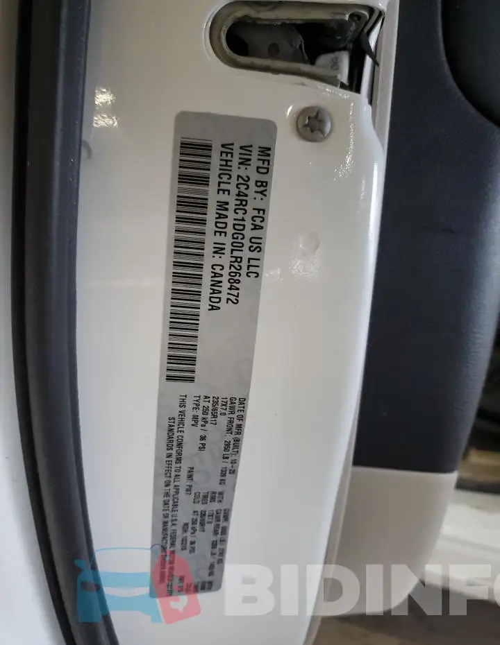 2C4RC1DG0LR268472 Photo# 13