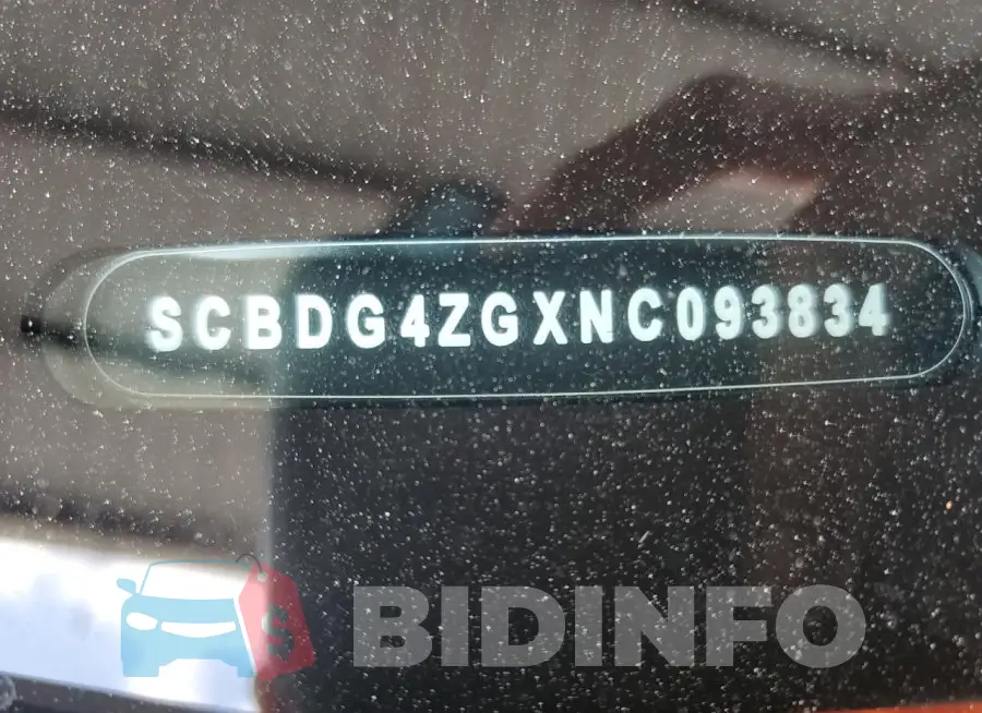 SCBDG4ZGXNC093834 Photo# 13