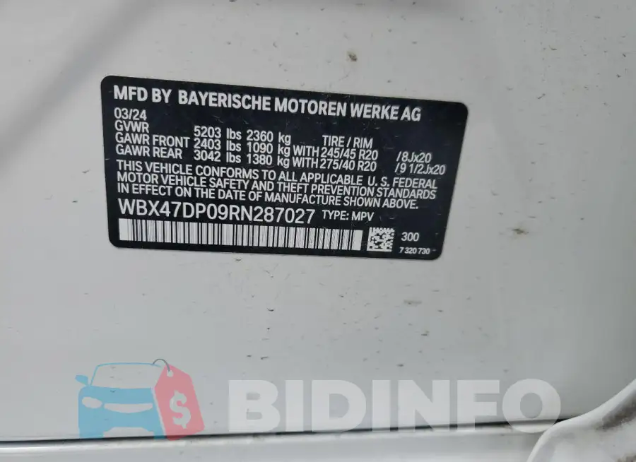 WBX47DP09RN287027 Photo# 13