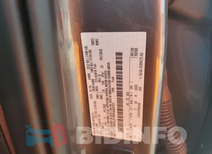 1FTFW3LD7RFA02721 Photo# 12