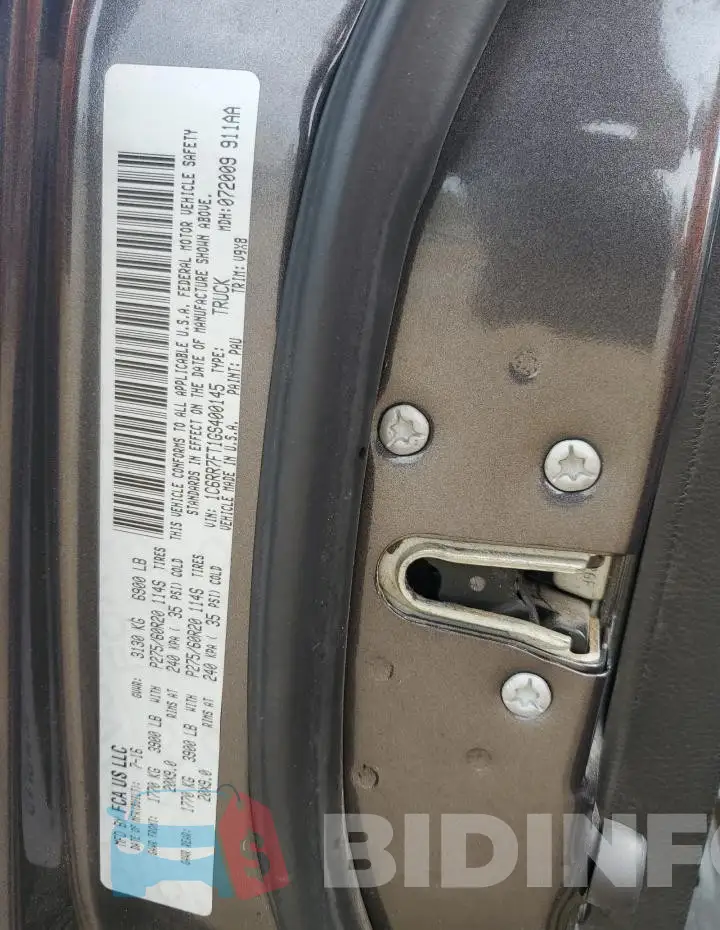 1C6RR7FT1GS400145 Photo# 12