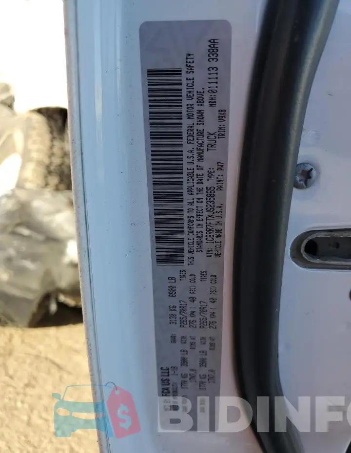 1C6RR7FTXJS235865 Photo# 12