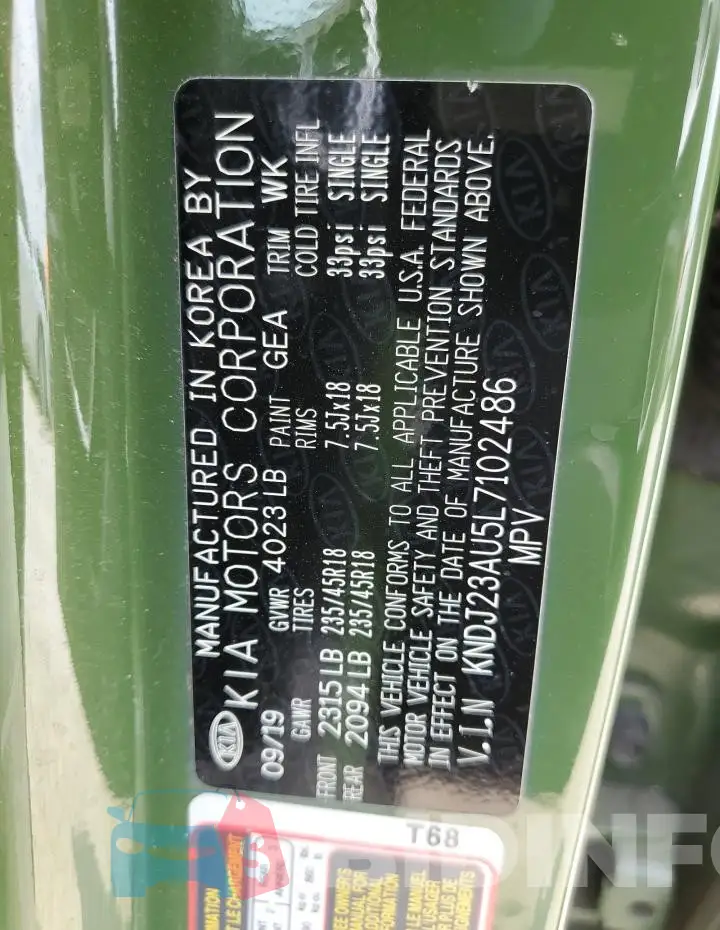 KNDJ23AU5L7102486 Photo# 12
