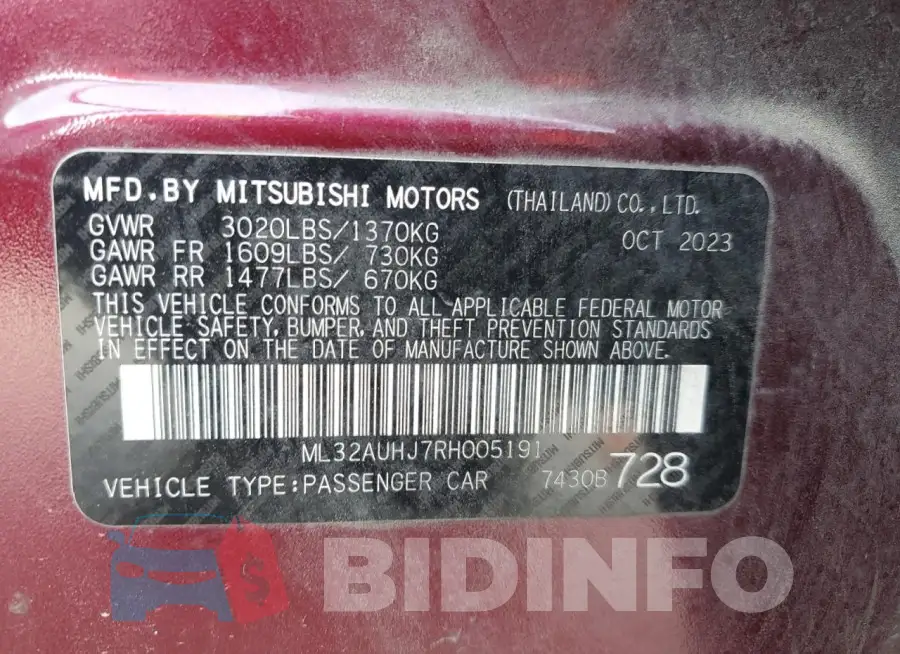 ML32AUHJ7RH005191 Photo# 14