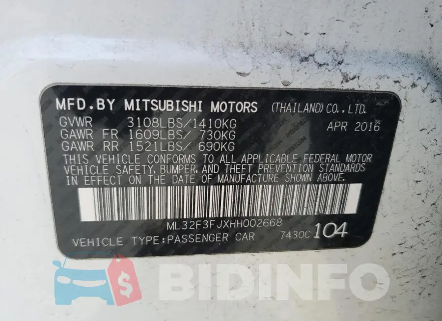 ML32F3FJXHH002668 Photo# 12