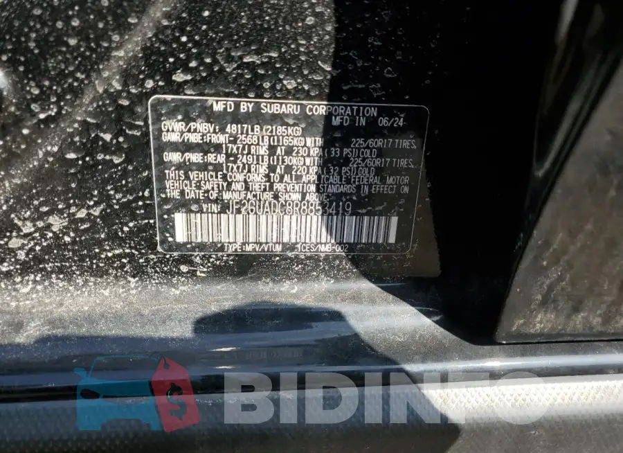 JF2GUADC8R8853419 Photo# 12