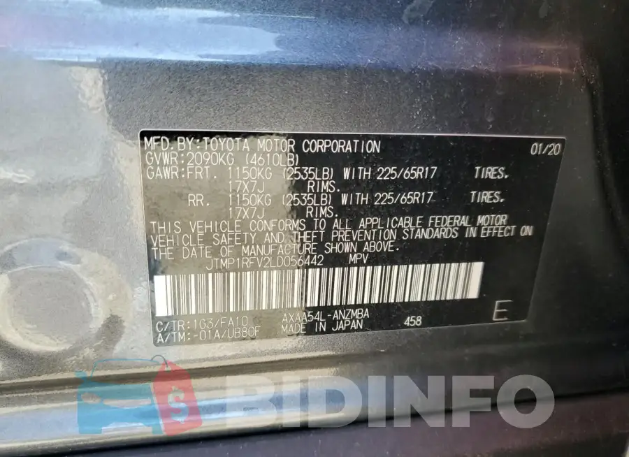JTMP1RFV2LD056442 Photo# 14