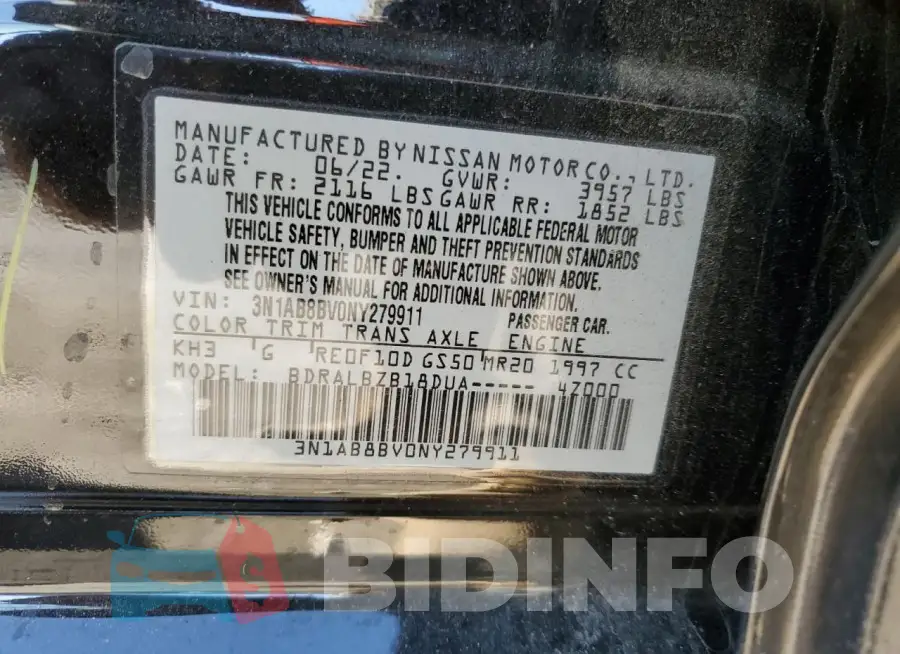 3N1AB8BV0NY279911 Photo# 12